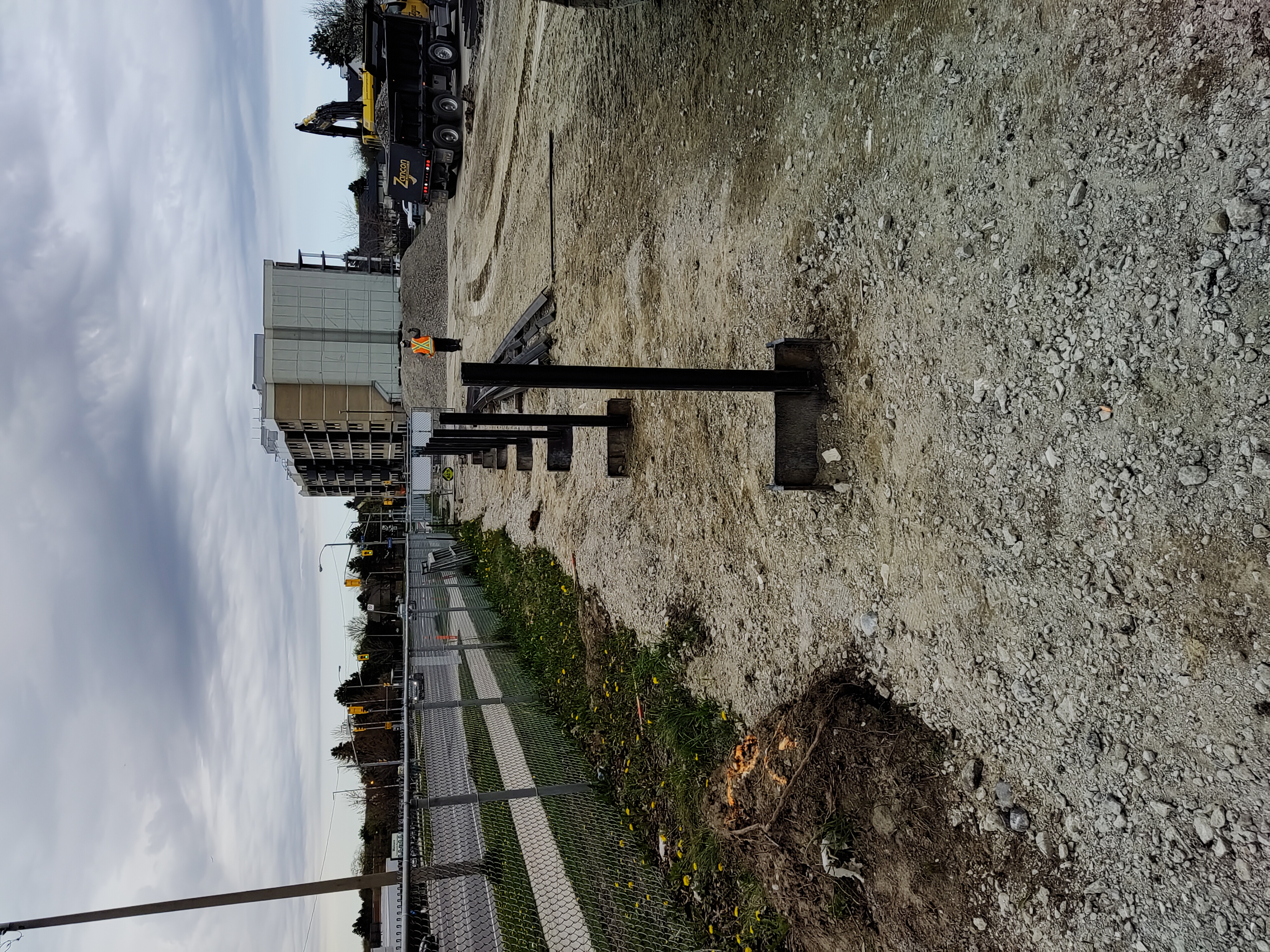 Construction begins at 25 Sewells Road